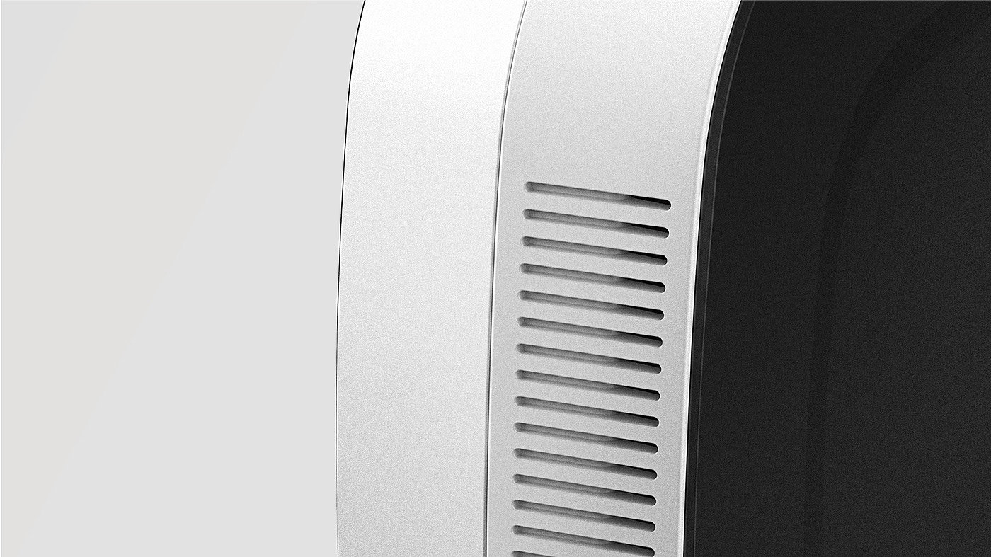 VENTILATOR，wireless，Do Hyeung Kim，concept，air cleaner，app，white，