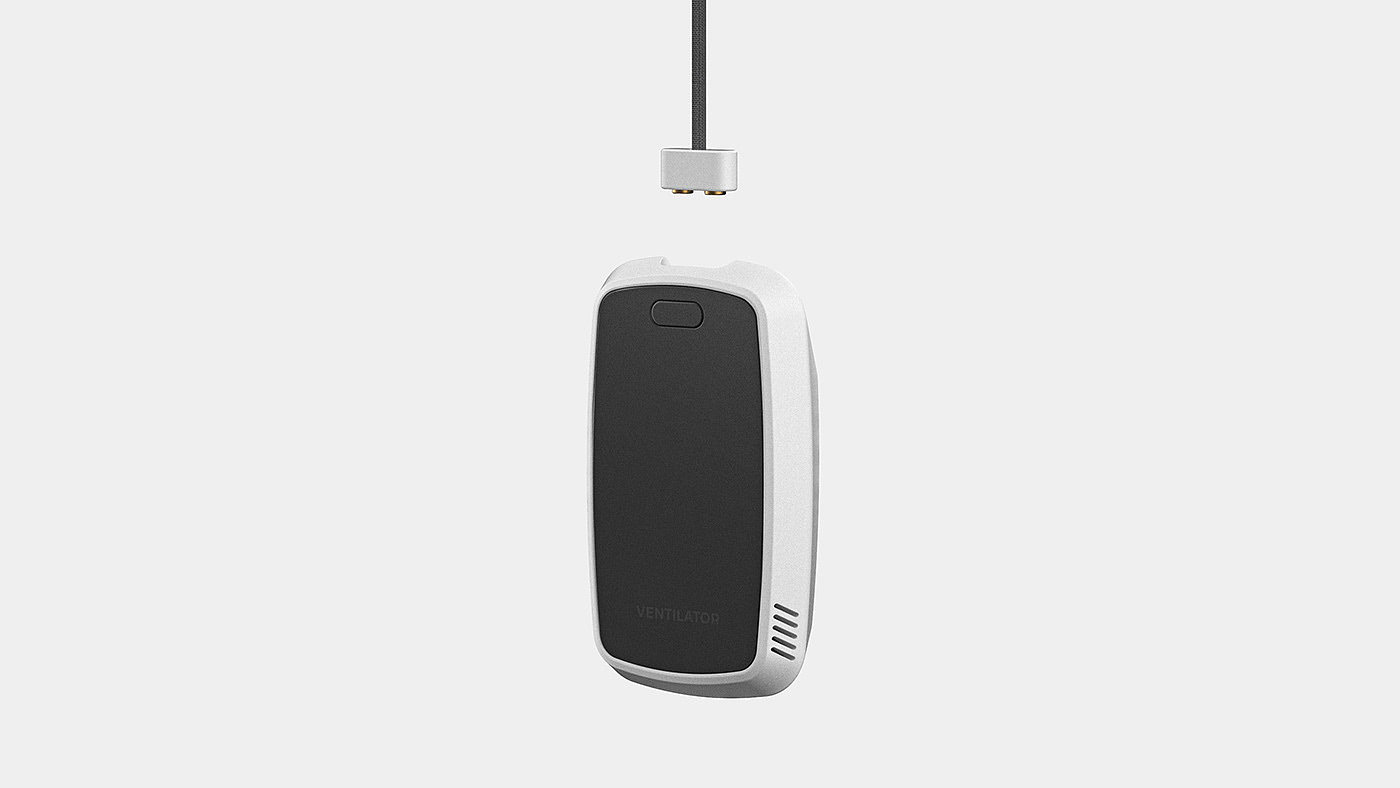 VENTILATOR，wireless，Do Hyeung Kim，concept，air cleaner，app，white，