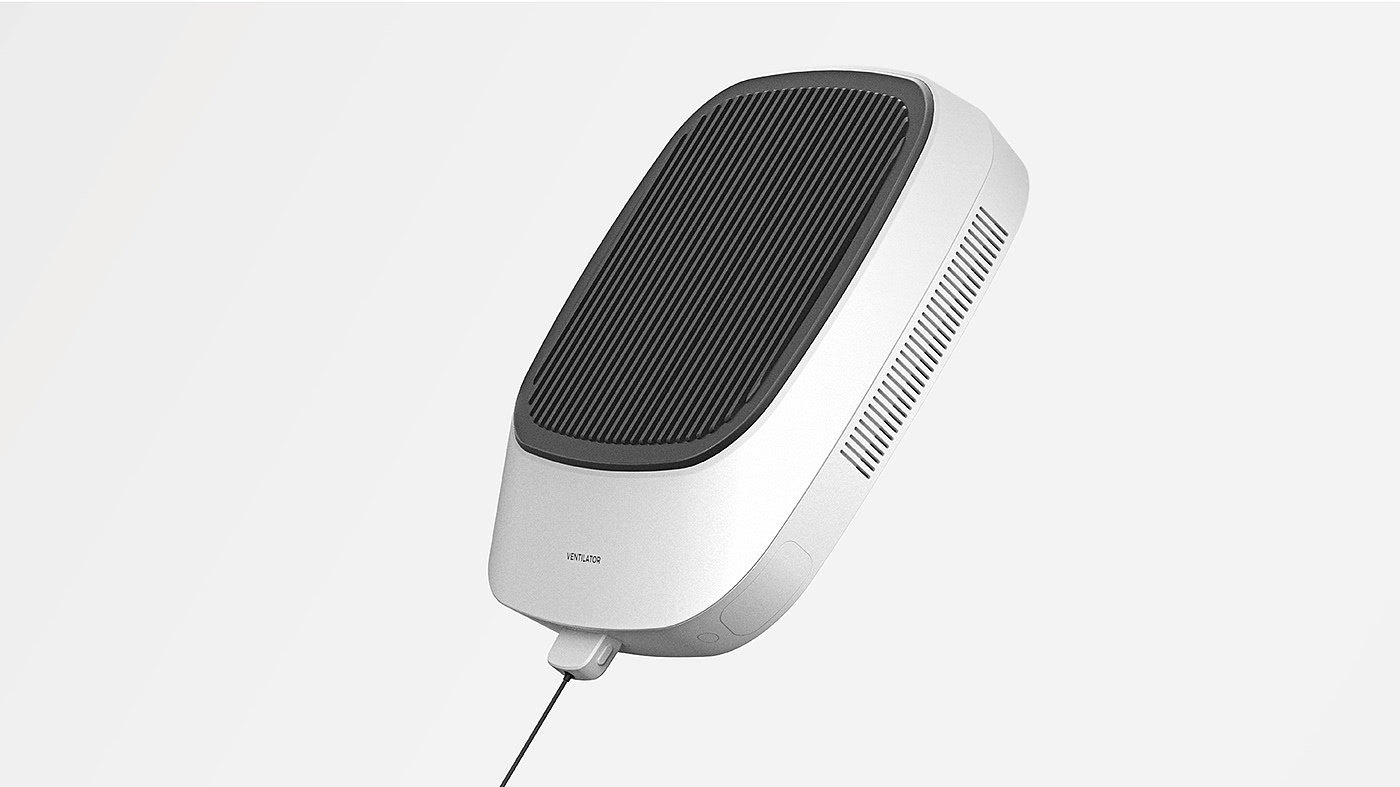 VENTILATOR，wireless，Do Hyeung Kim，concept，air cleaner，app，white，