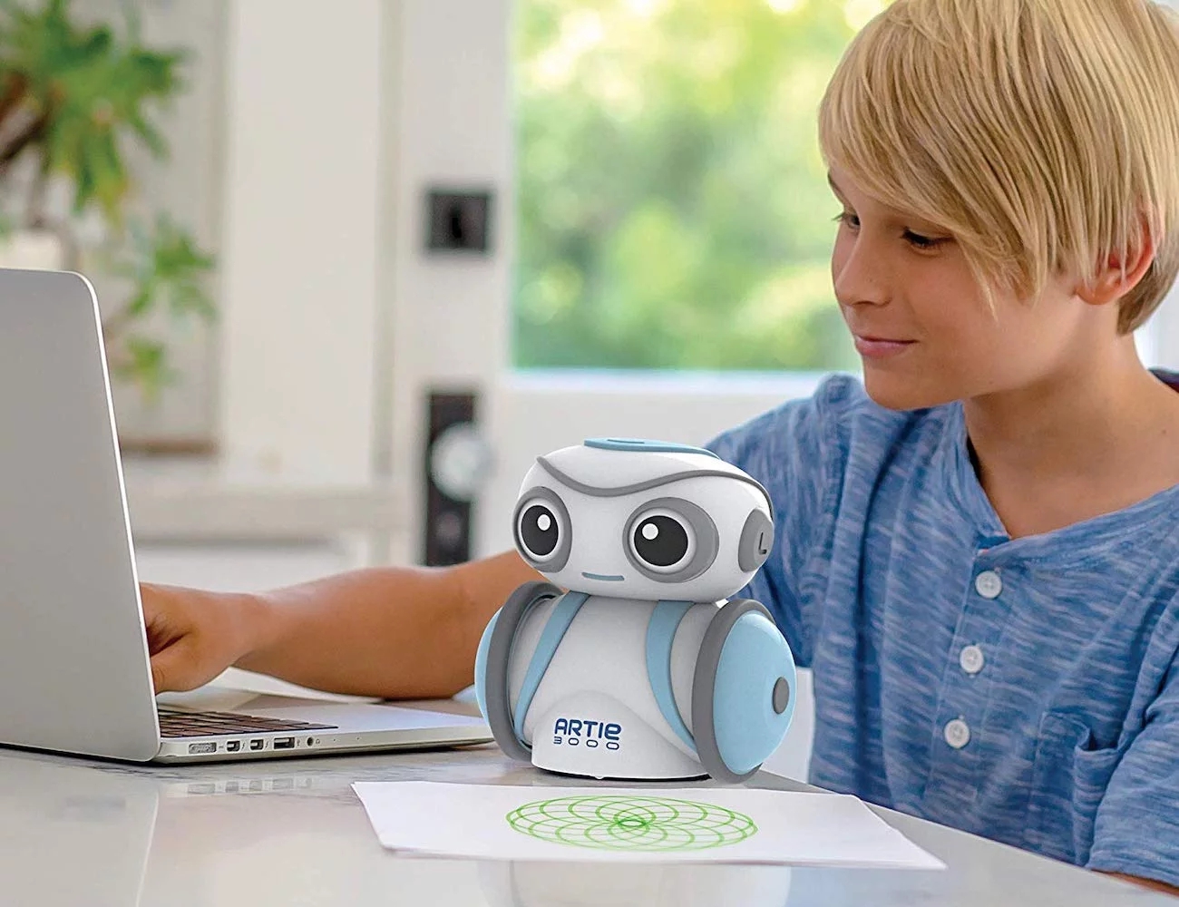 Early education tools，intelligence，Coding drawing robot，Artie 3000，