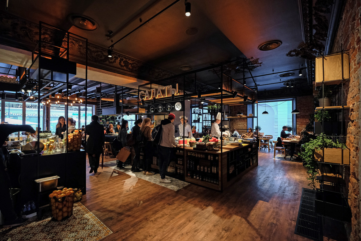 industrial design，Interior design，Marble，Metal，Potted plants，