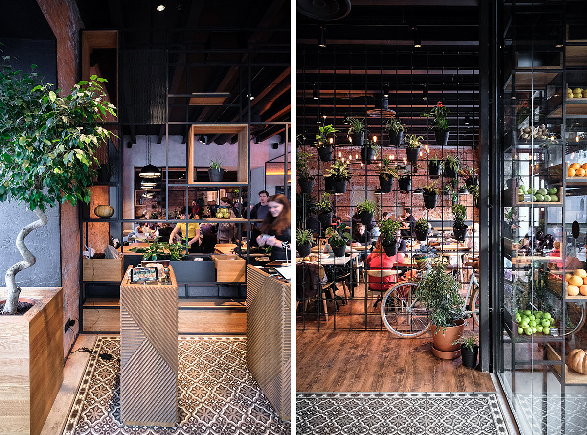 industrial design，Interior design，Marble，Metal，Potted plants，