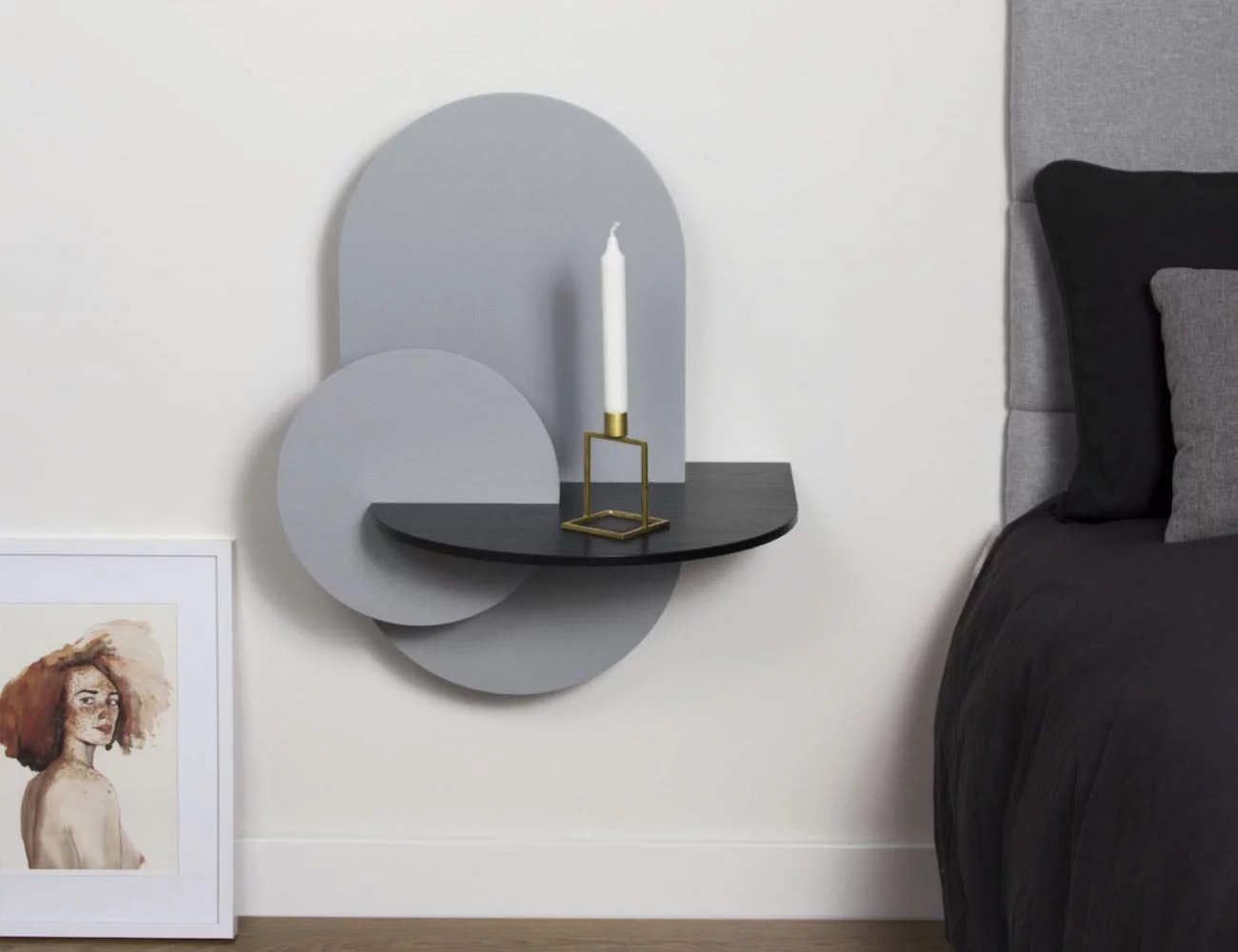 Alba，modularization，bedside cupboard，furniture，