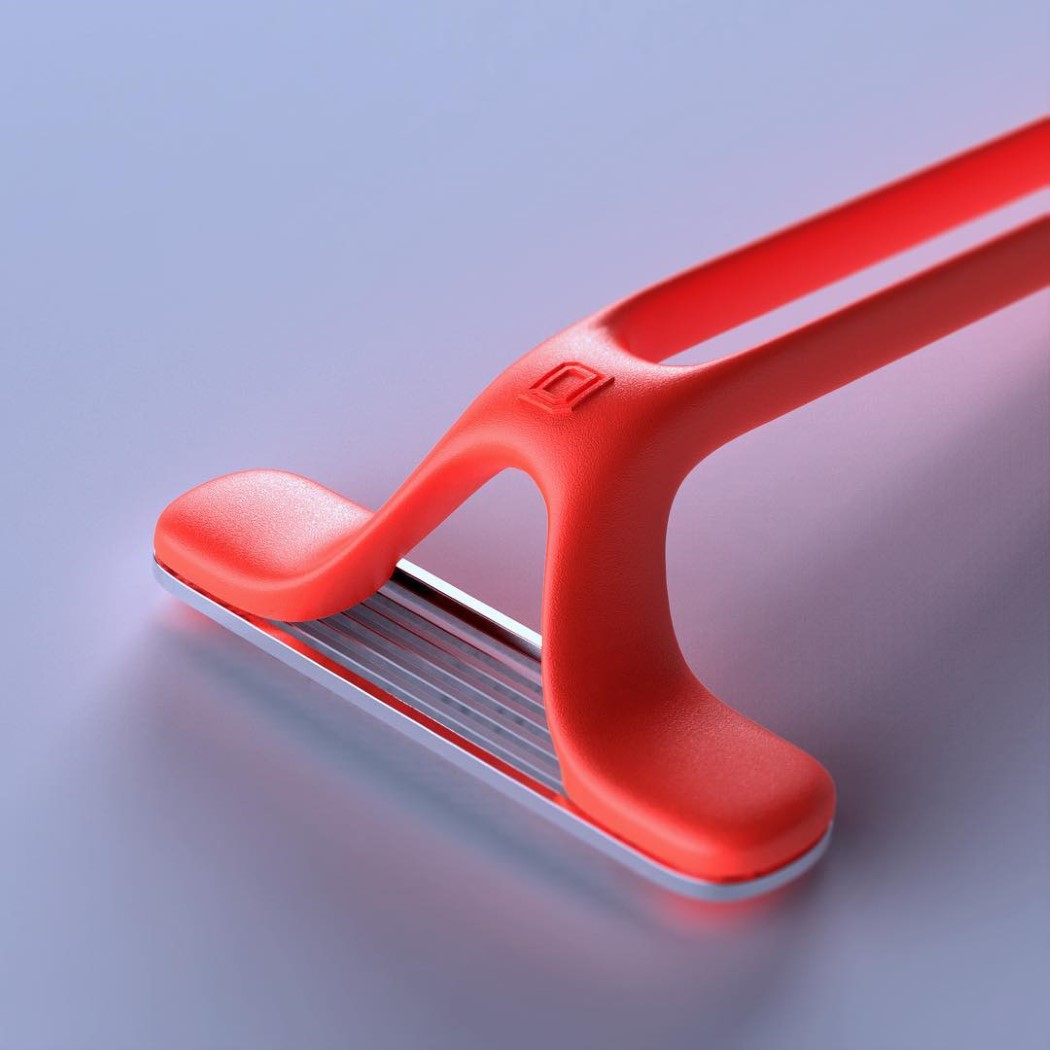 industrial design，Render，razor，
