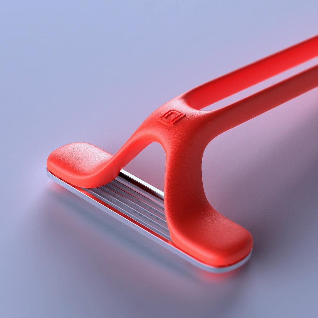 industrial design，Render，razor，