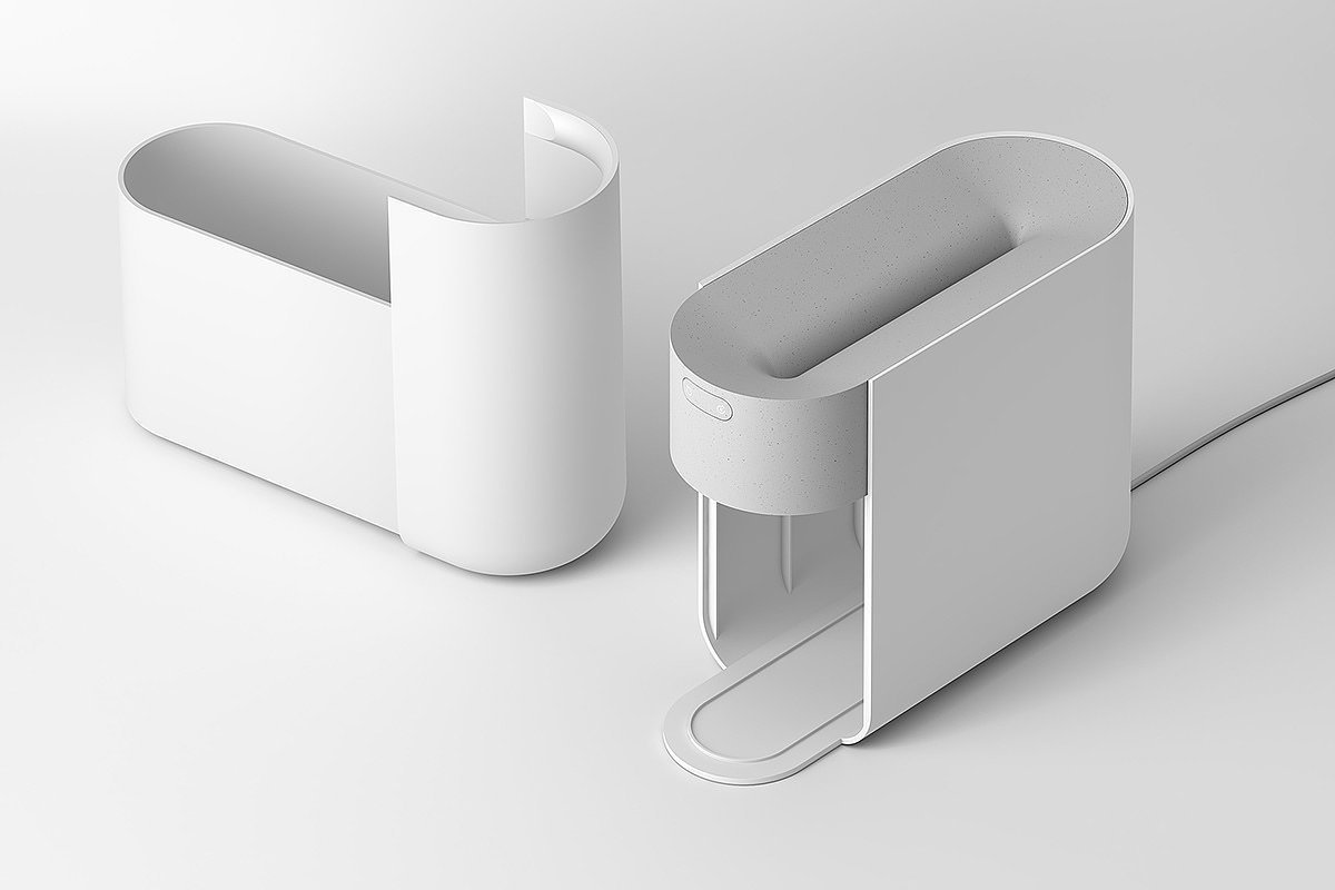 product design，Office products，shredder，Aperture，