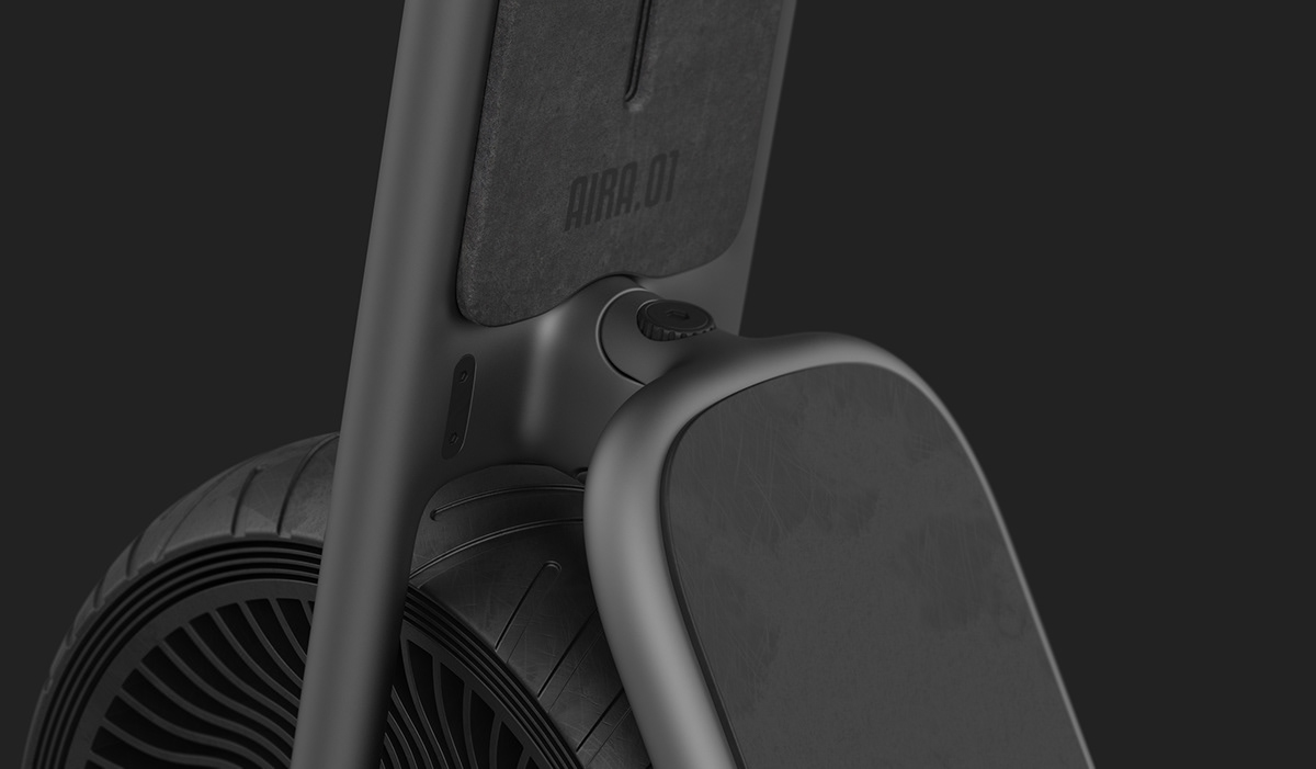 Aira，Electric scooter，vehicle，industrial design，