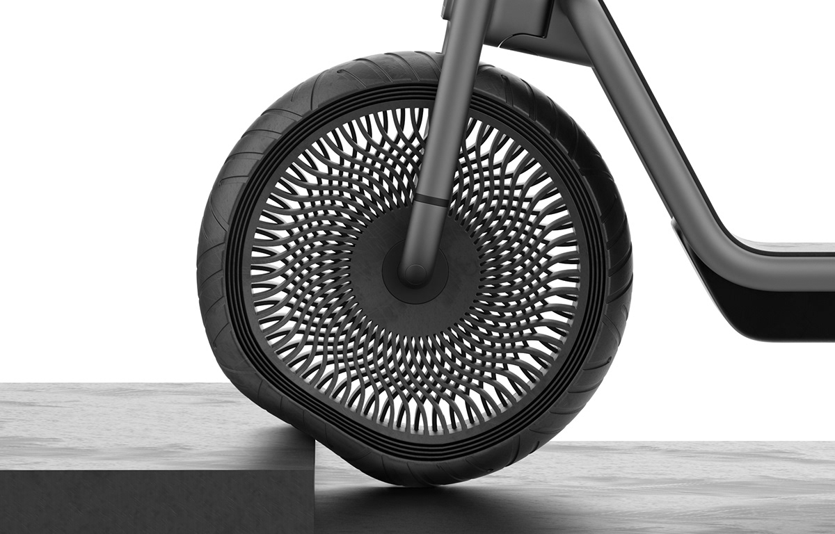 Aira，Electric scooter，vehicle，industrial design，