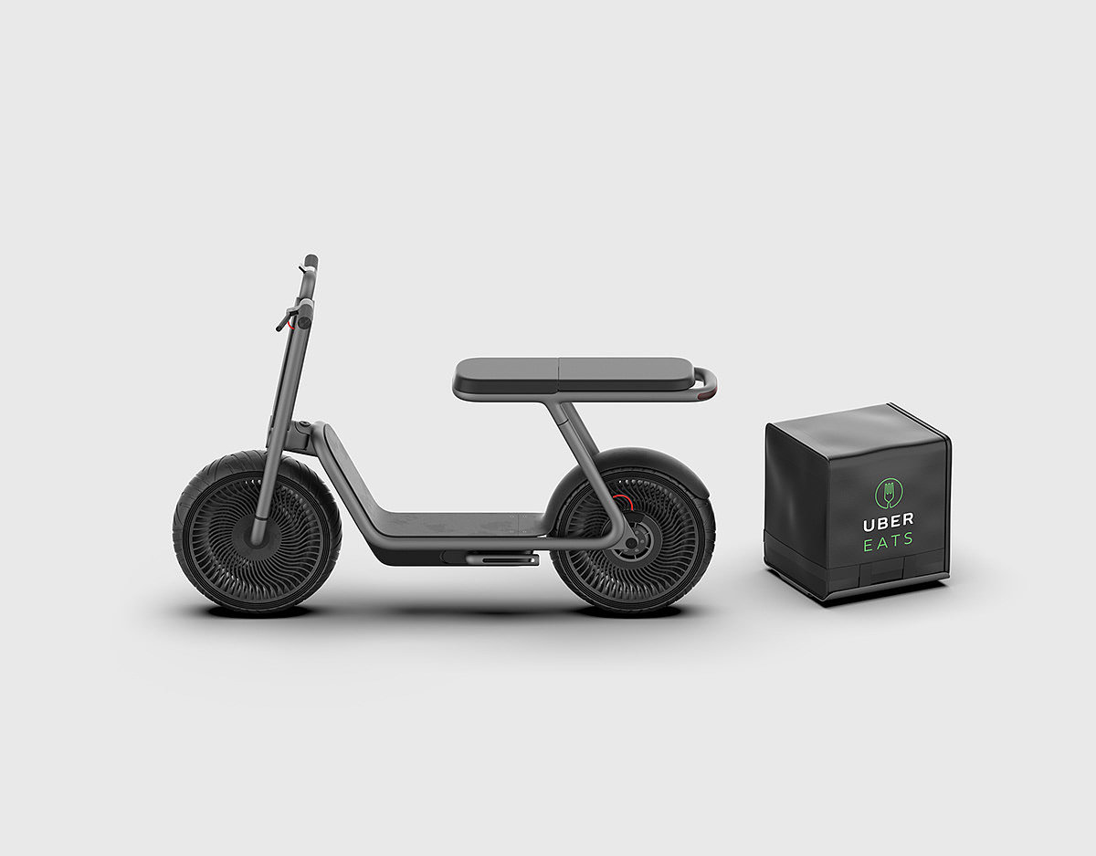 Aira，Electric scooter，vehicle，industrial design，