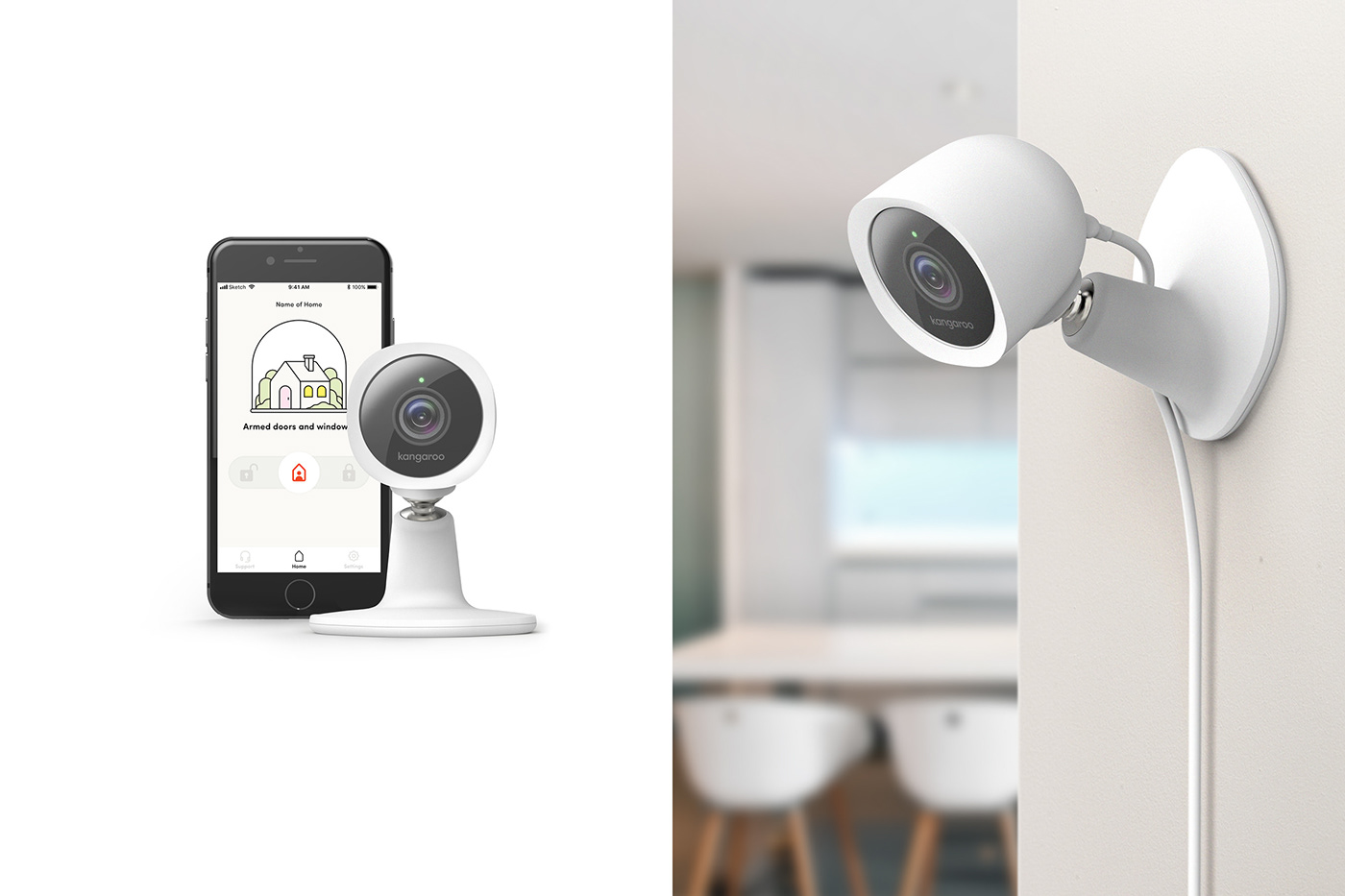 Aaron Saxton，app，Kangaroo，security，