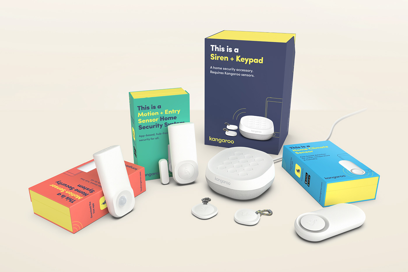 Aaron Saxton，app，Kangaroo，security，