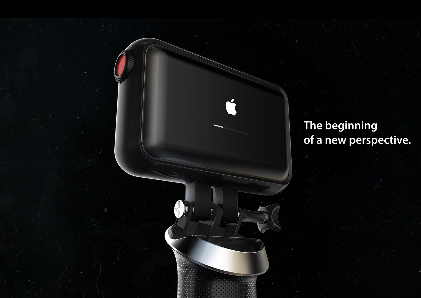 selfie stick，video camera，Jae kyoung Oh，black，Apple，iCam，concept，