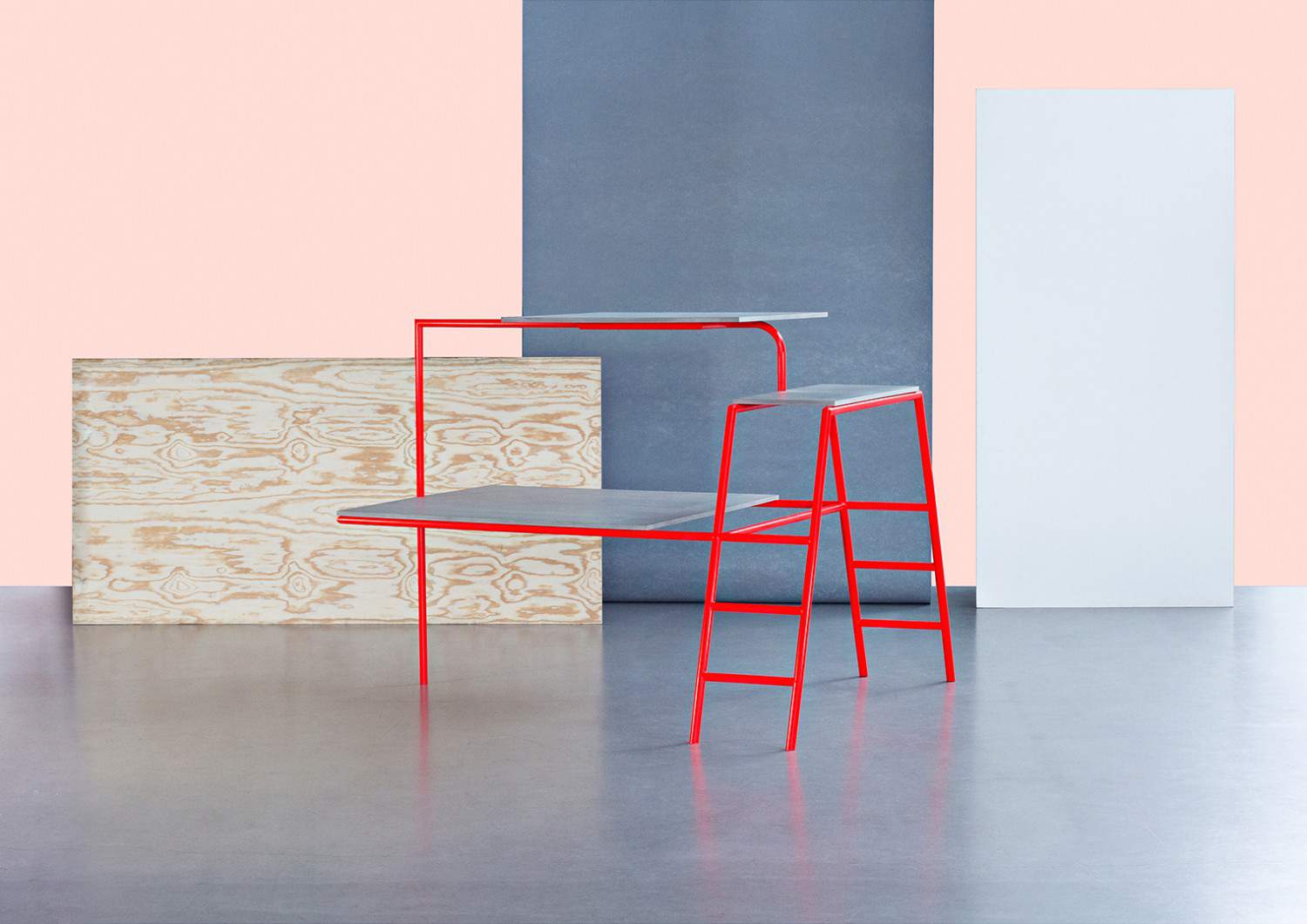 desk，Lamp design，Advanced grey，Young fashion，Interesting words，hommization，office equipment ，Office design，