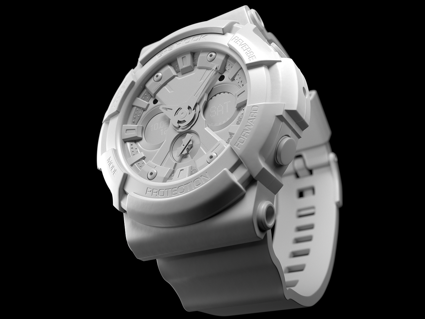 Model，Wrist watch，CASIO，
