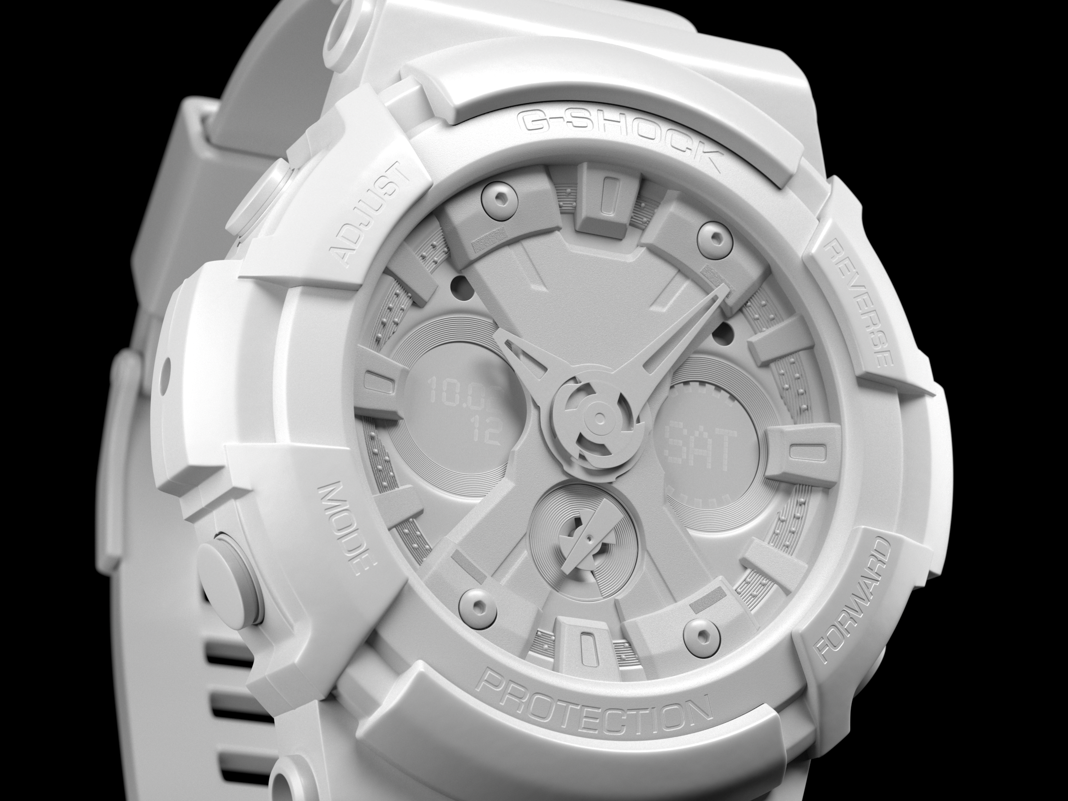 Model，Wrist watch，CASIO，