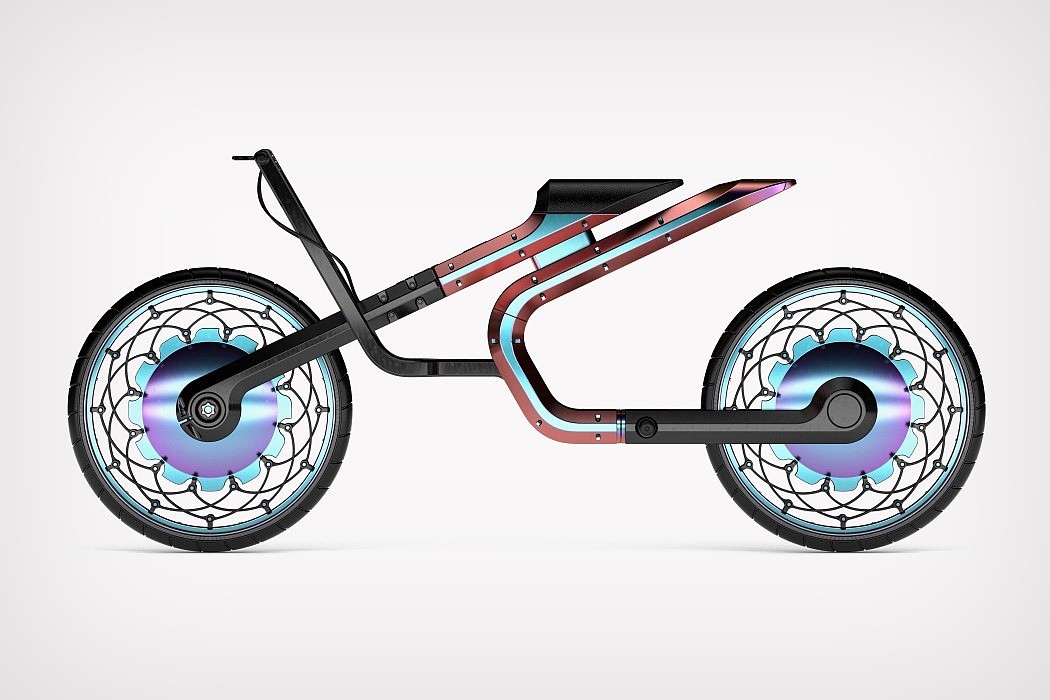 modelling，motorcycle，Dennis Sedov，