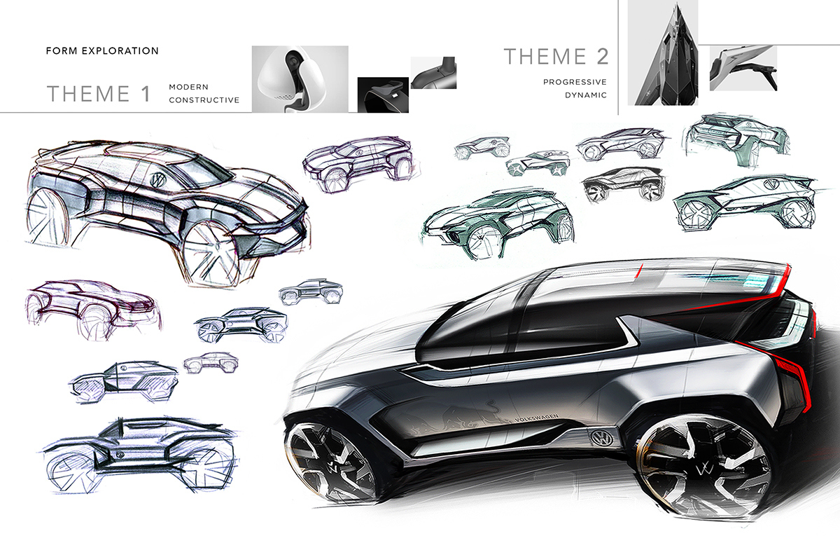 vehicle，industrial product，Plug in hybrid，cross-country，Kirin red，