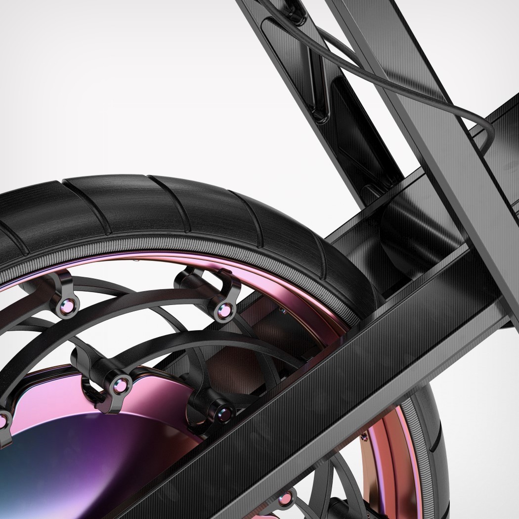 modelling，motorcycle，Dennis Sedov，