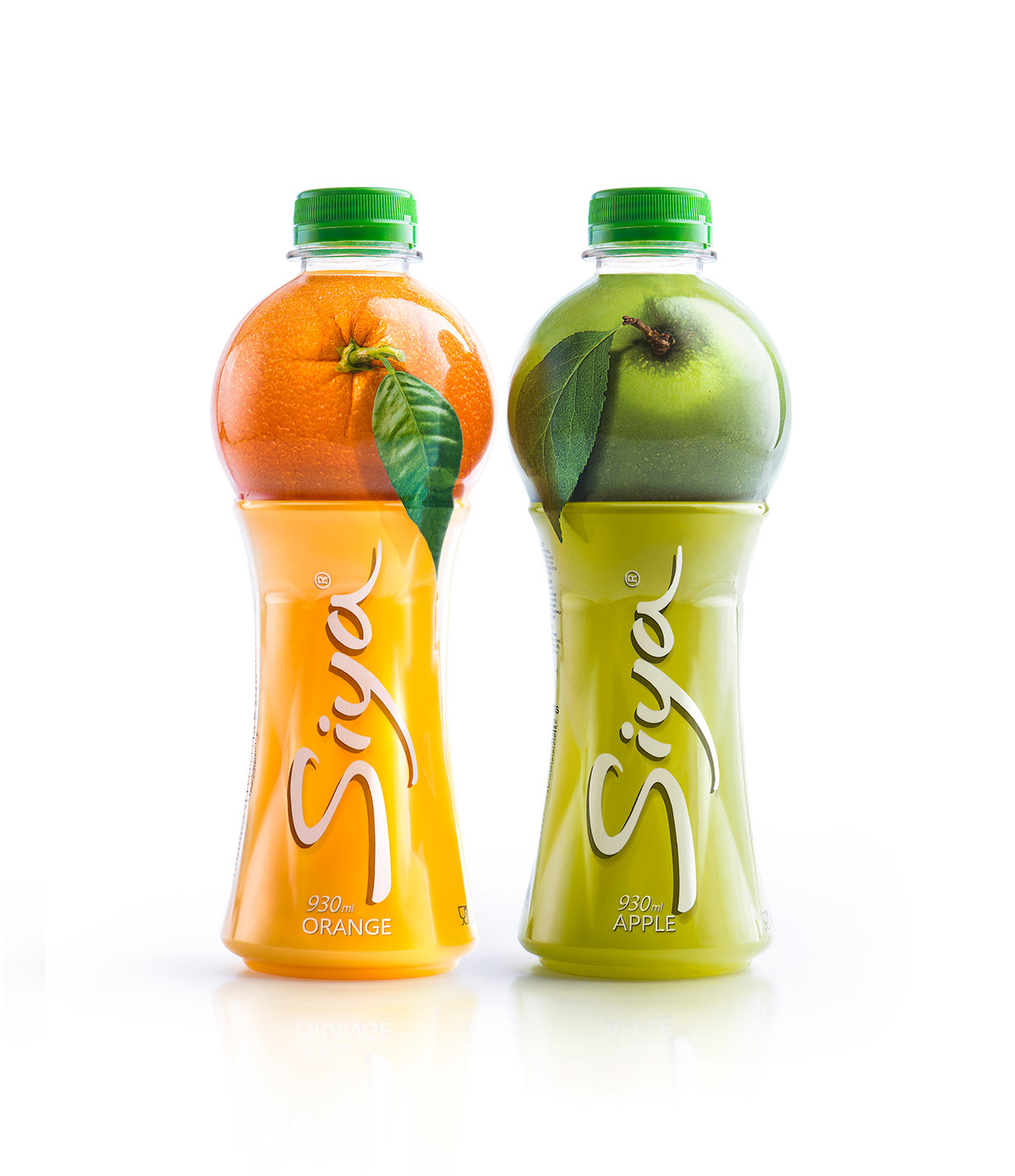 siya果汁系列创意包装欣赏,喝完舍不得扔的饮料瓶!