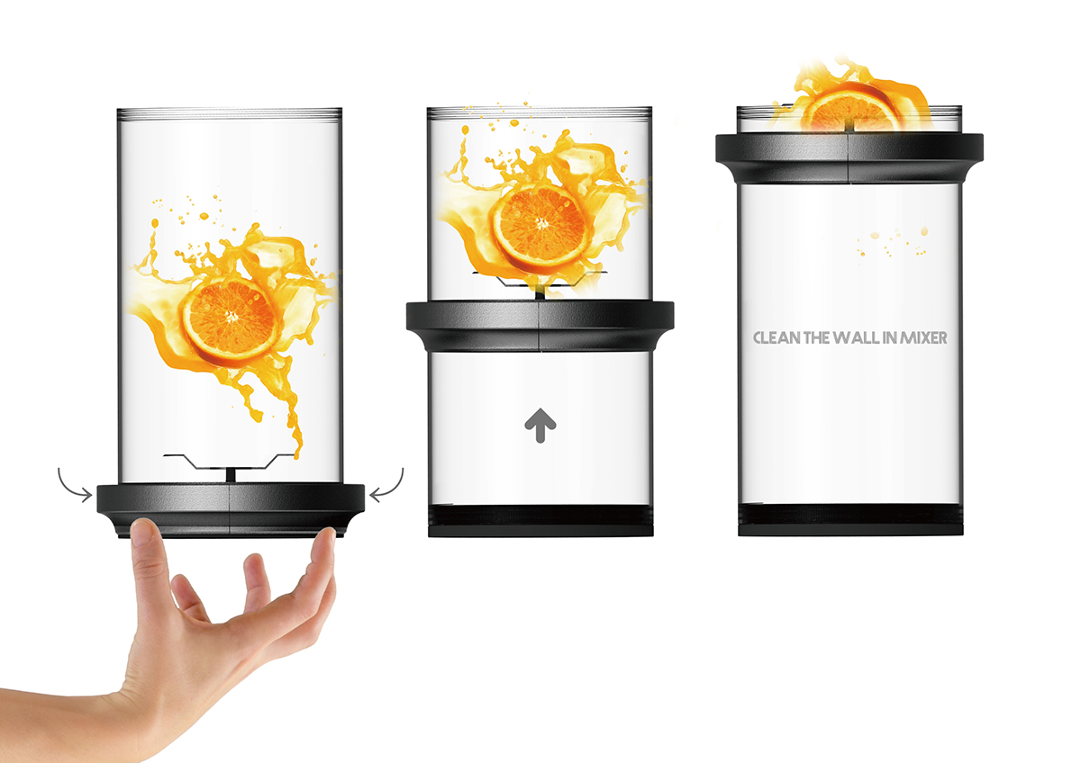 Mixer washer，Kitchen tools，product design，industrial design，