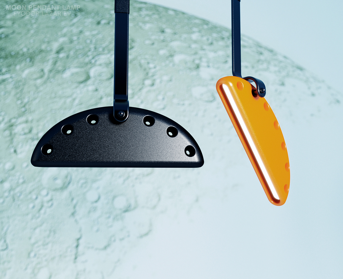 Aluminium，a chandelier，Lighting，lighting，Fyodor Lazariev，