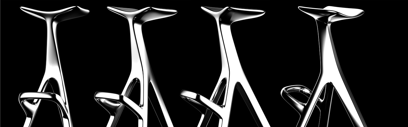 stool，chair，Bar chair，Fyodor Lazariev，