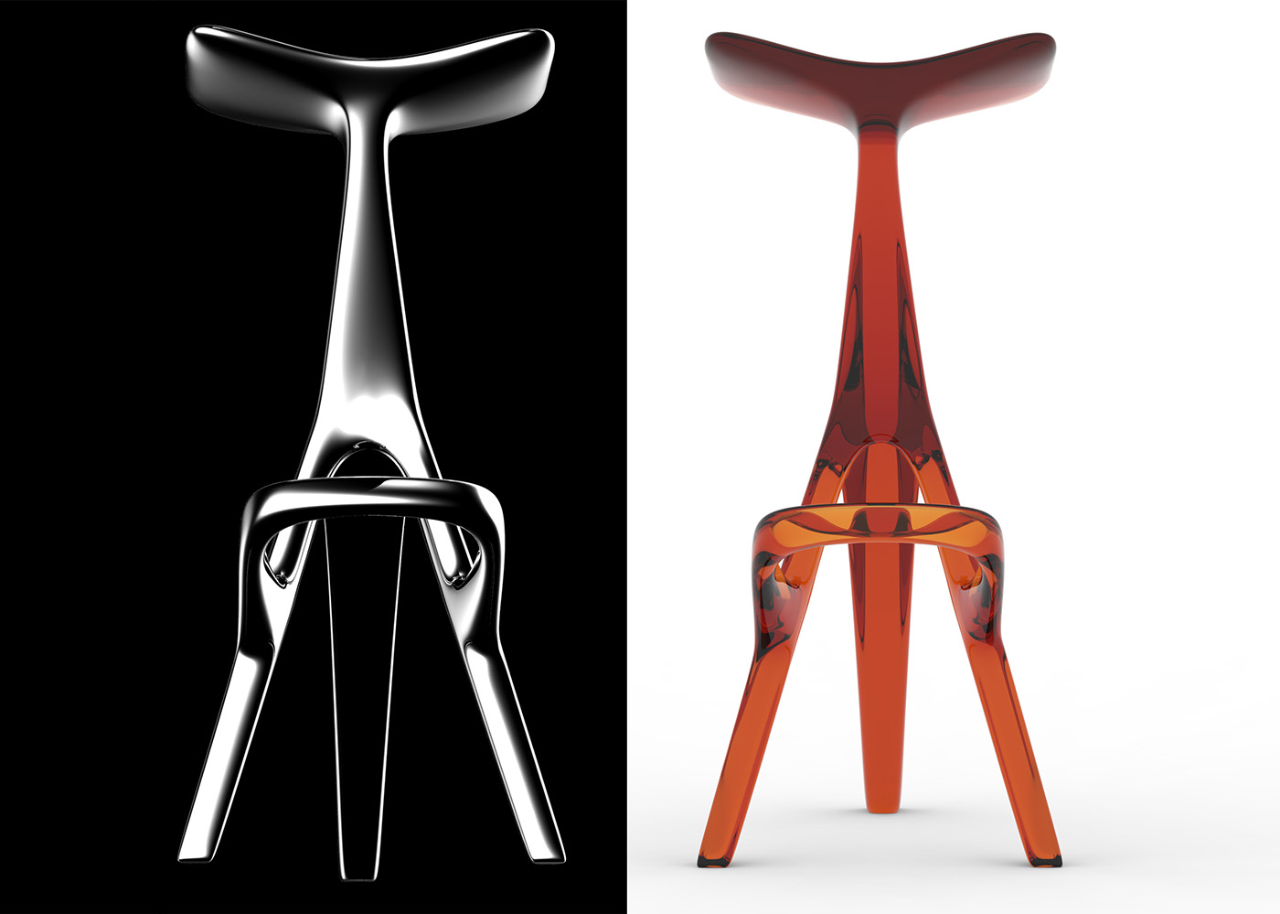 stool，chair，Bar chair，Fyodor Lazariev，