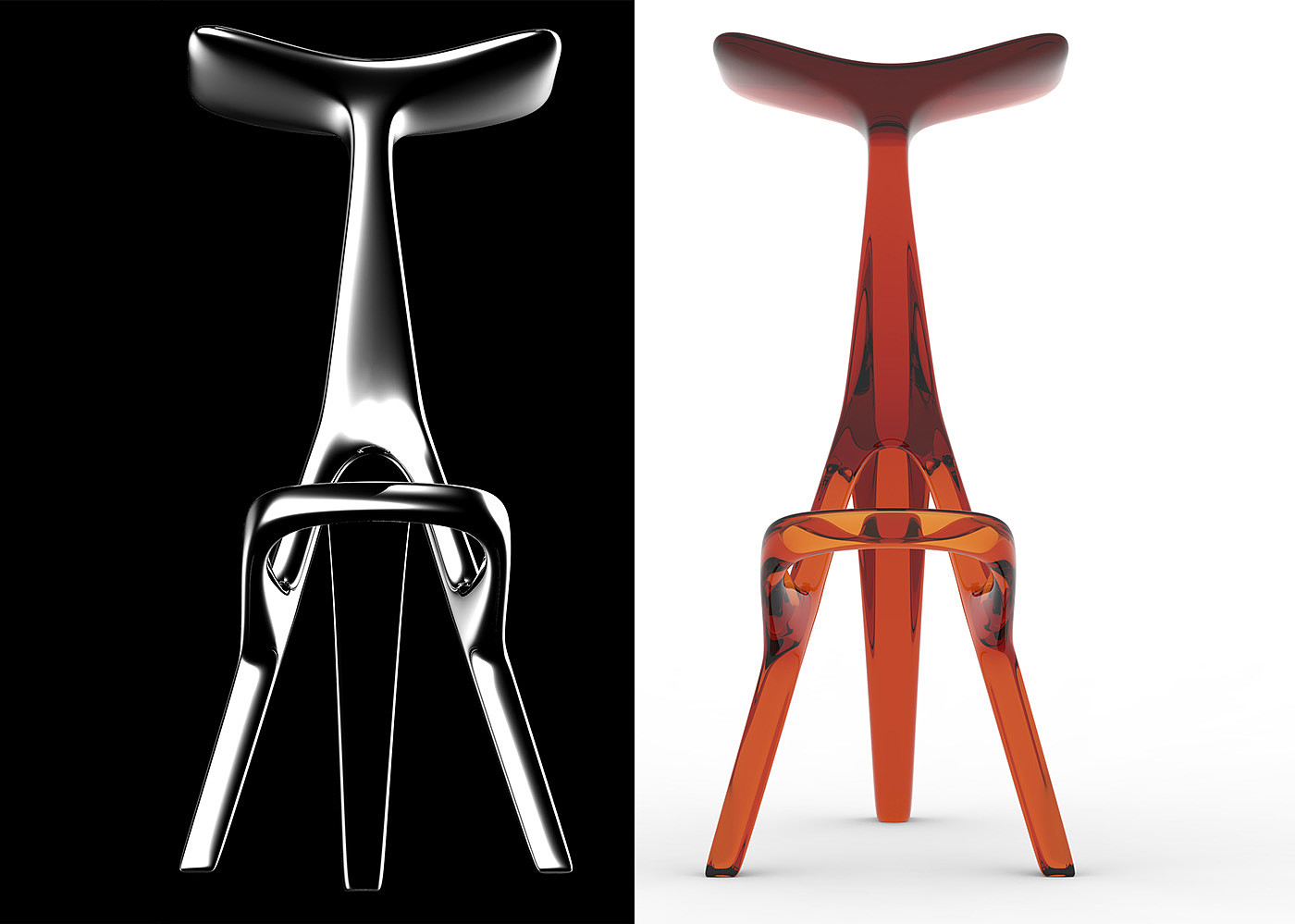 stool，chair，Bar chair，Fyodor Lazariev，