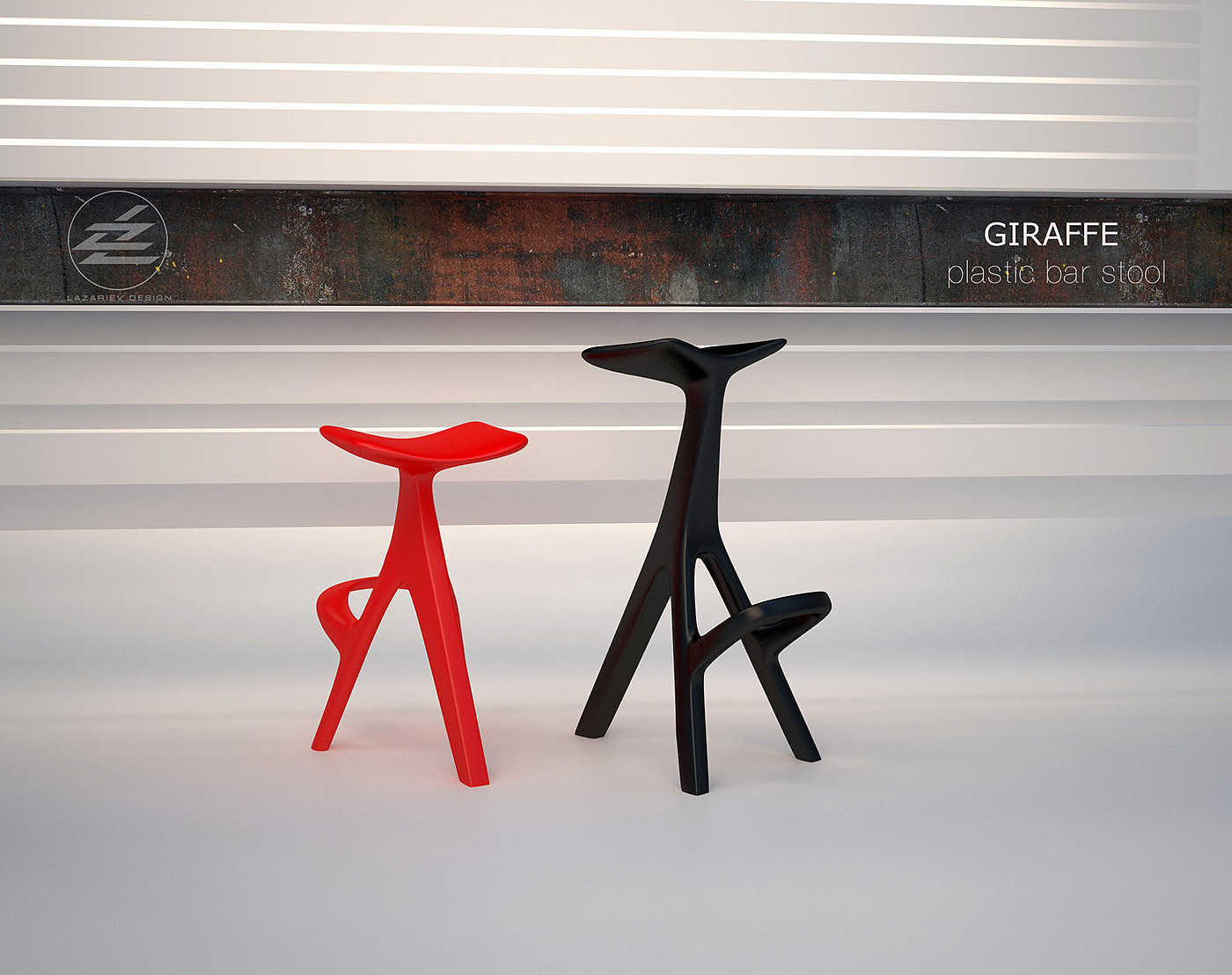 stool，chair，Bar chair，Fyodor Lazariev，