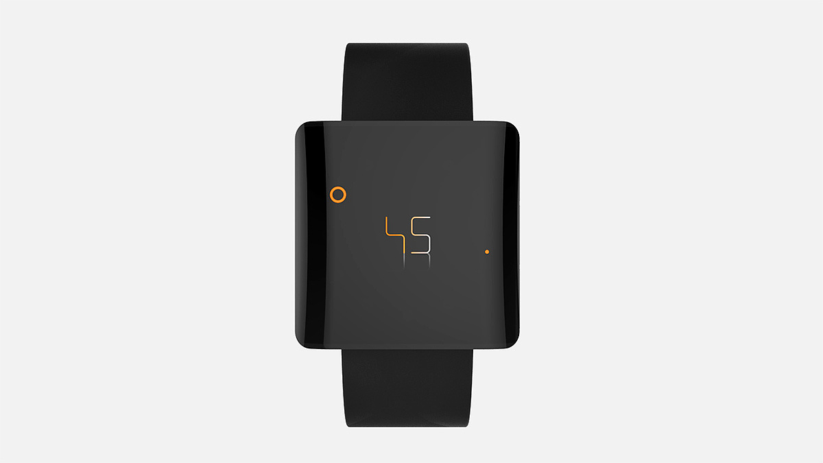 industrial design，product design，digital watch，E-ink，