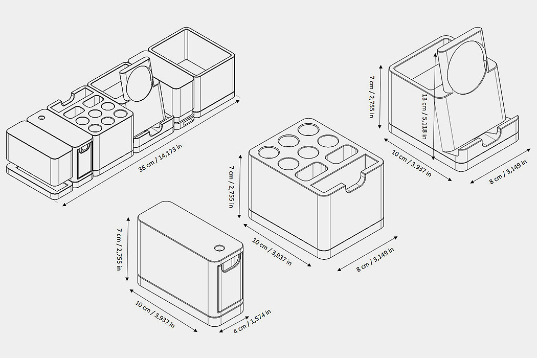 Re：ease，Office Supplies，Desktop storage tool，originality，