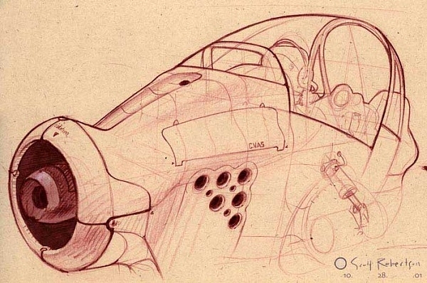 conceptual design，Hand drawn，Future vehicles，