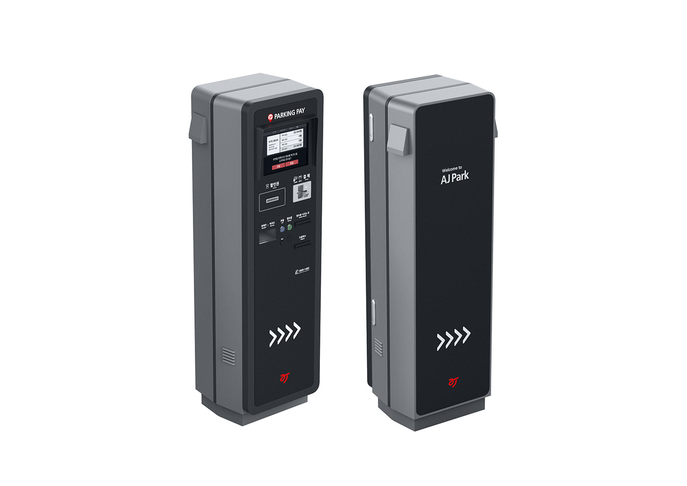 AJ PARK，black，Parking lot，D E S I G N F E E L，