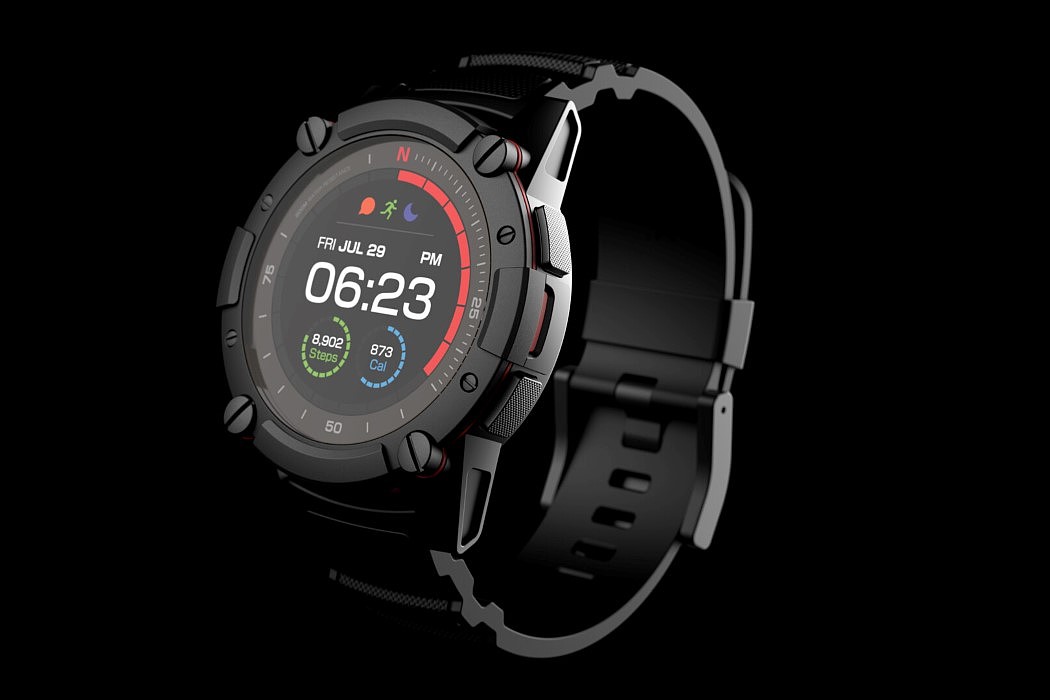 temperature，solar energy，industrial design，Smart watch design，