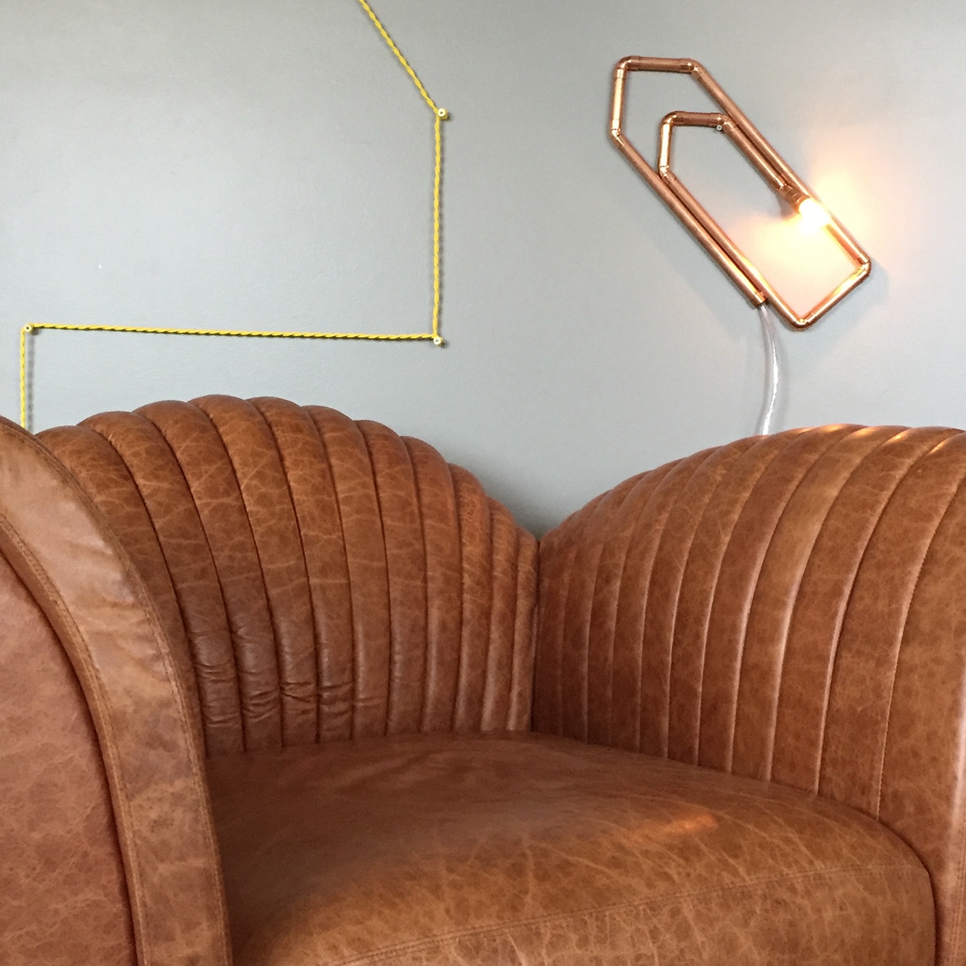 copper，CLIPS，Paper clip，Lighting，lighting，Tiago Curioni，