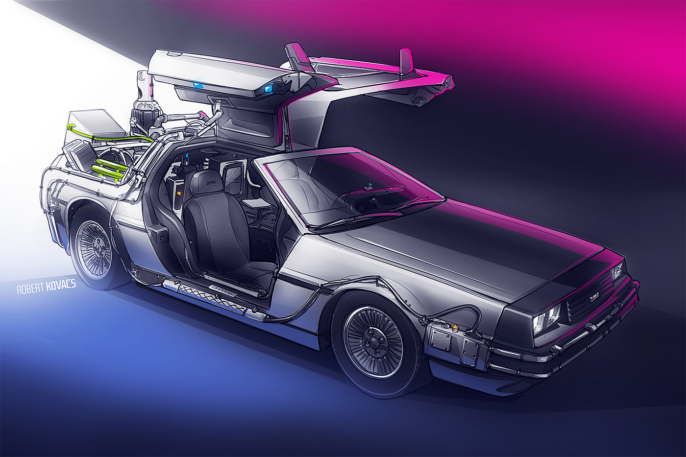 two-dimensional，Hand drawn，automobile，