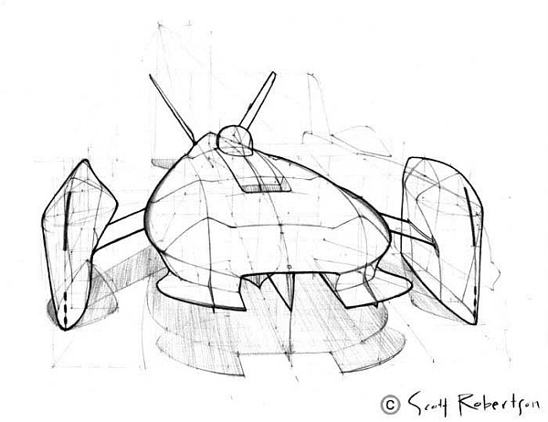 conceptual design，Hand drawn，Future vehicles，