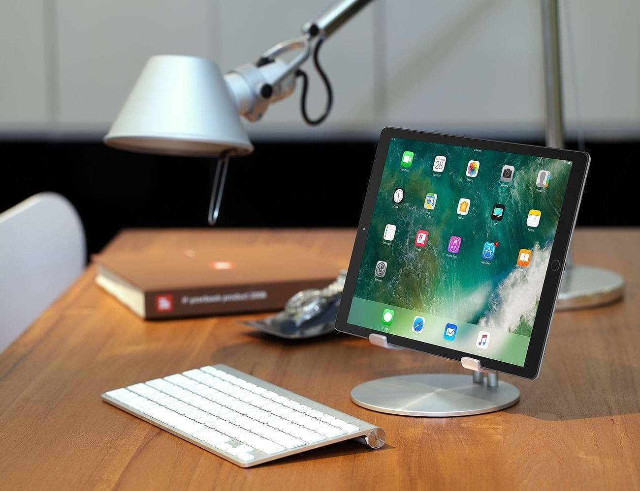 ipad，Just Mobile UpStand，铝制，平板，苹果，支架，
