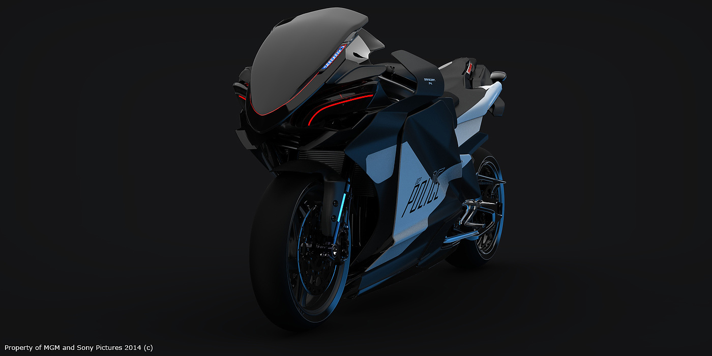 modeling，Render，traffic，locomotive，motorcycle，