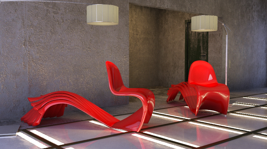 product design，furniture，chair，swan，