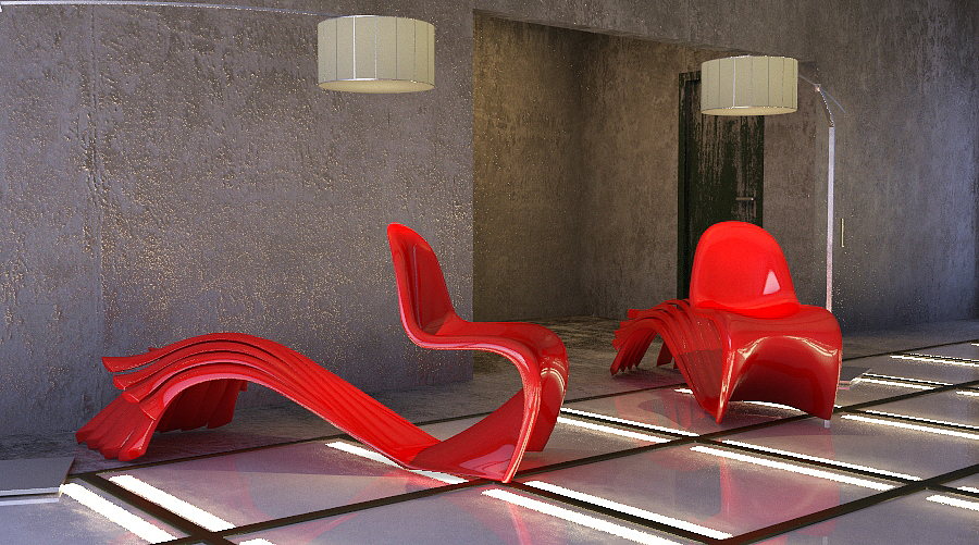 product design，furniture，chair，swan，