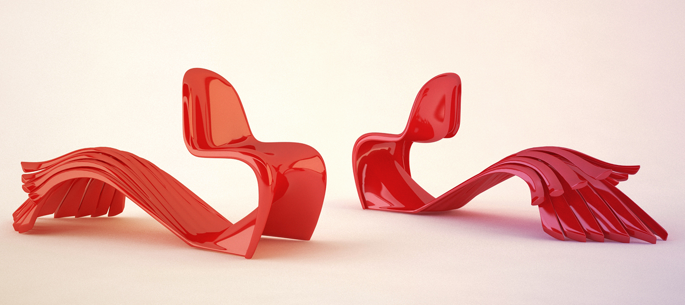 product design，furniture，chair，swan，