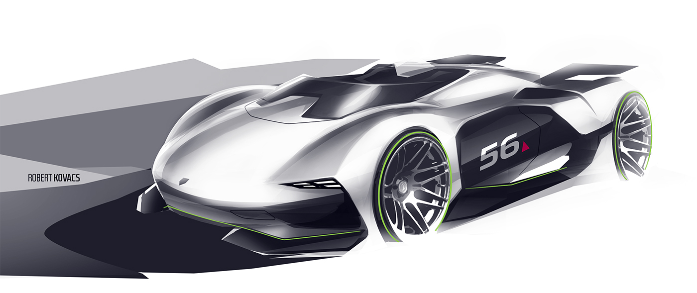 conceptual design，vehicle，Sports car，Porsche GT，Porsche，