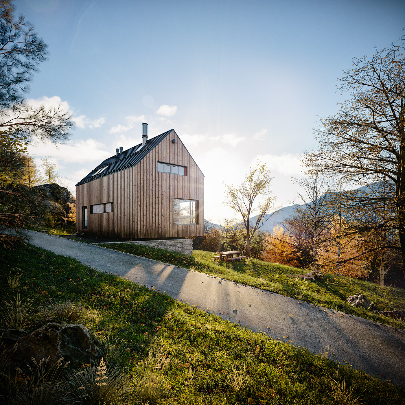 太美了富有情调的乡村独立别墅设计放松心情感受自然