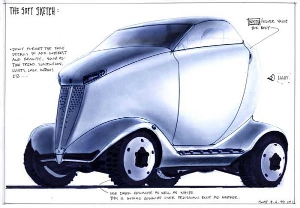 conceptual design，Hand drawn，Future vehicles，