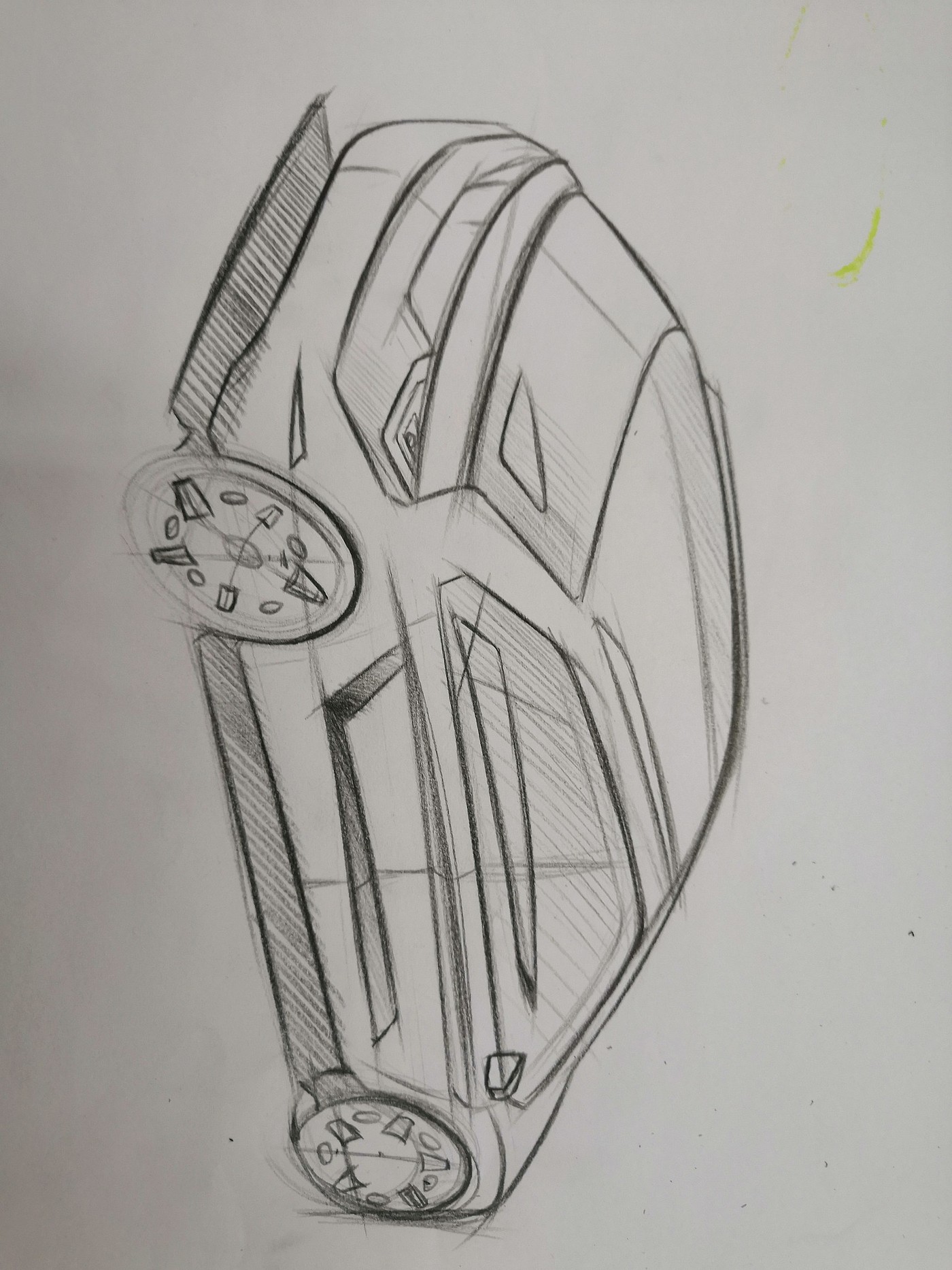 Hand drawn，