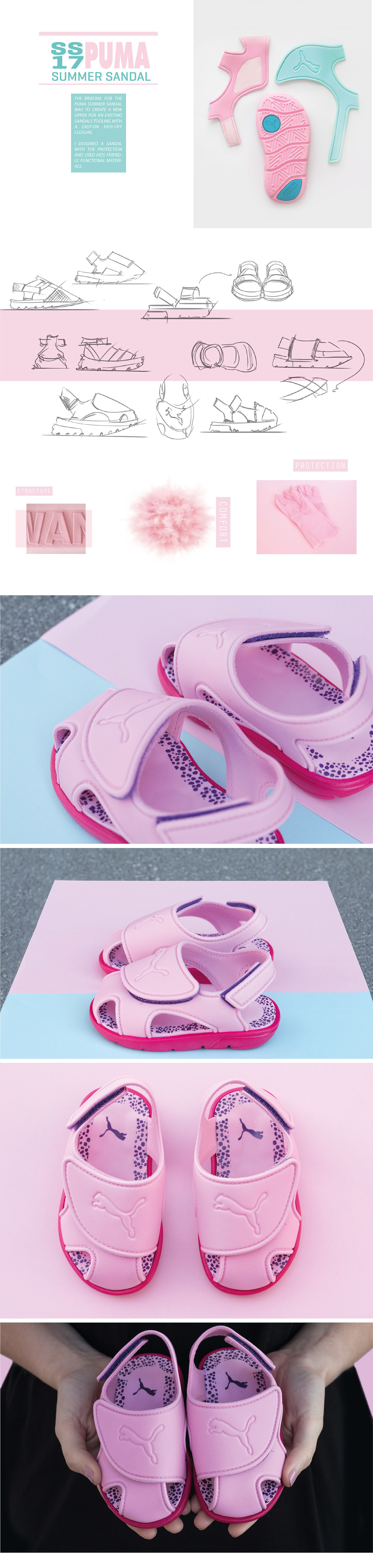 product design，Children's Shoes，Puma，