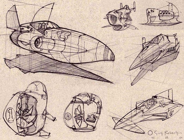 conceptual design，Hand drawn，Future vehicles，