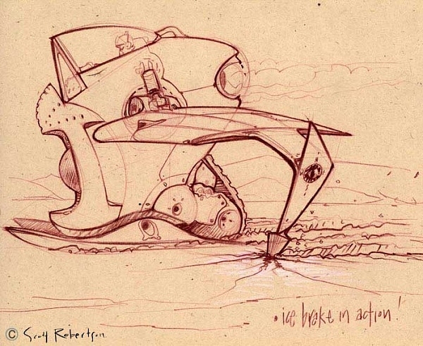 conceptual design，Hand drawn，Future vehicles，