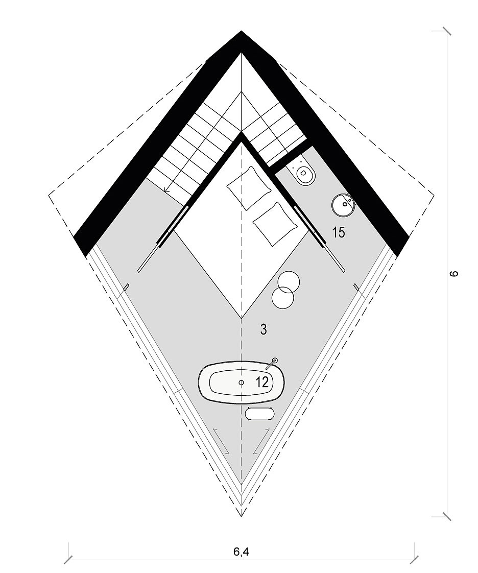 树屋，住宿，黑色，酒店，Tree House，